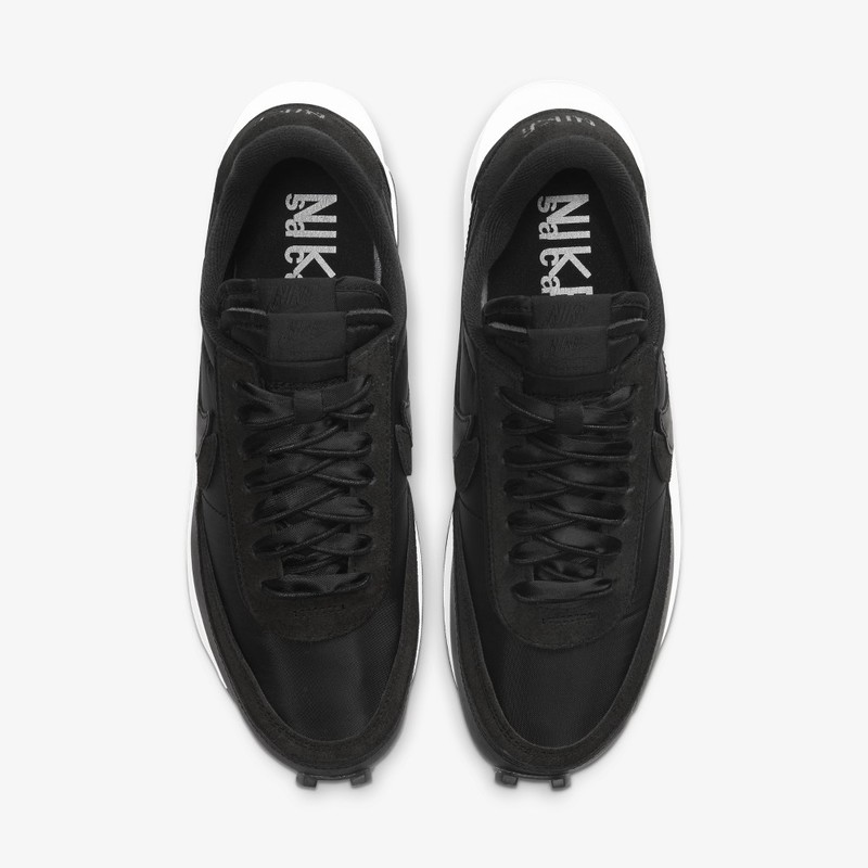 Sacai x nike ldv waffle black nylon sales
